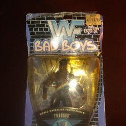 Brand New WWF Bad Boys Faarooq Action Figure