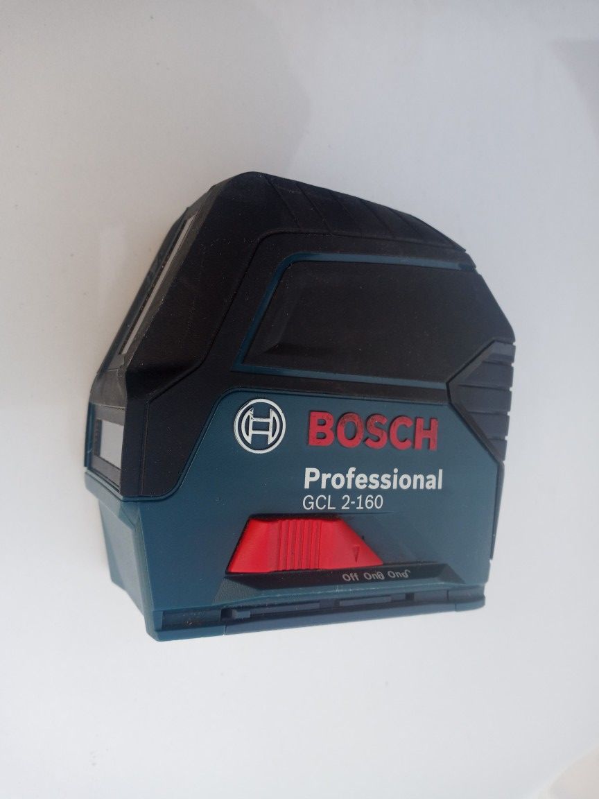 Bosch Professional GCL 2160 Self Leveling Cross Line Level With Plum