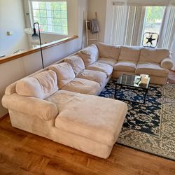 MASSIVE sectional Couch Sofa. Was $3000 back then!