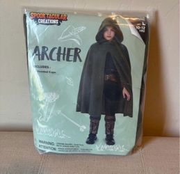 Renaissance Costumes for Kids Boys Knight Costume Green Cloak Tunic Hooded Robe Halloween Medieval Wizard Witch Cape for Halloween Party Cosplay size