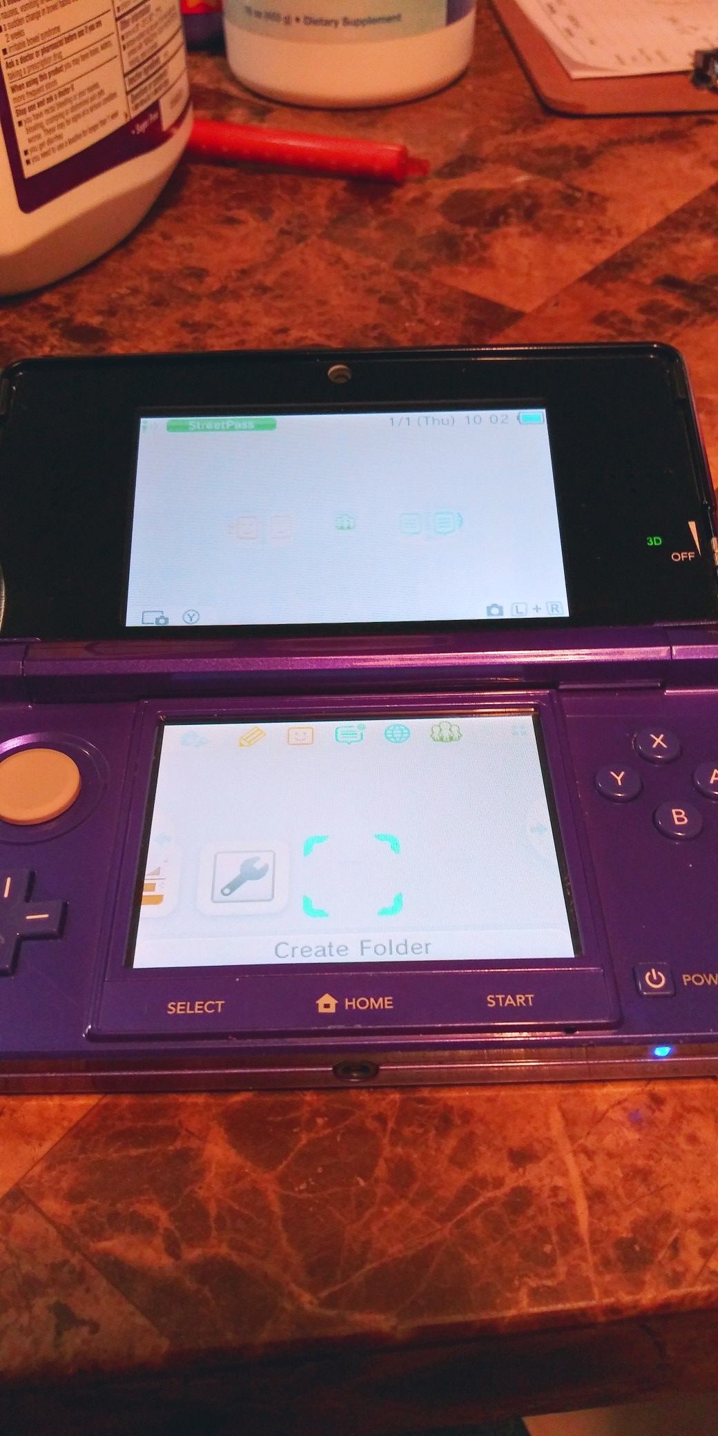 Nintendo 3DS and 2 games