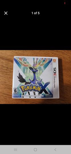 Pokemon X 3ds game