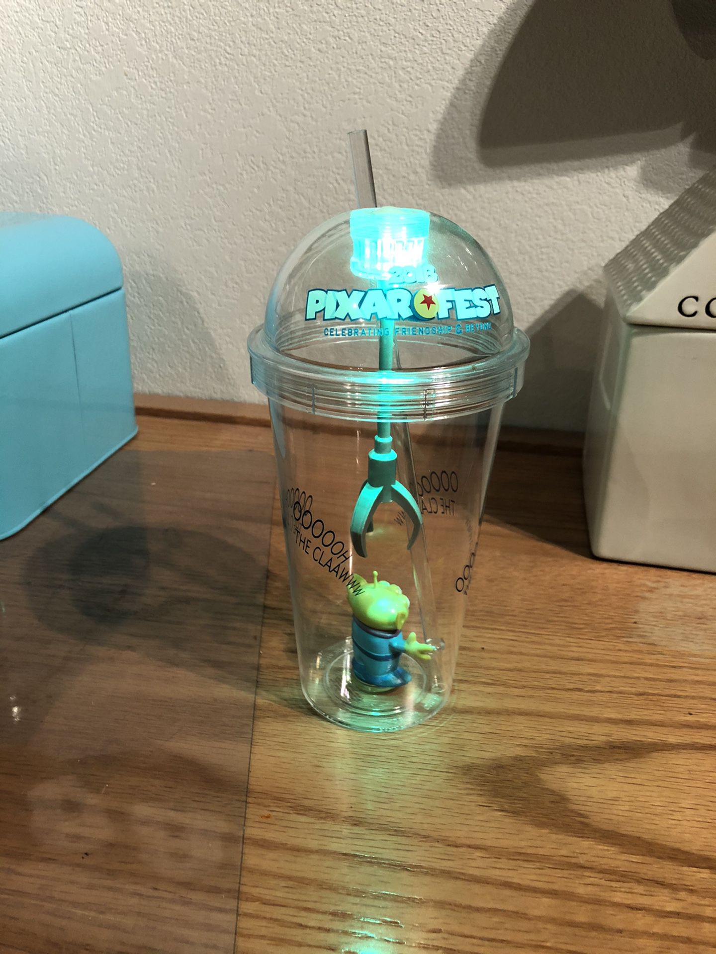 Disney Toy Story Green alien light-up tumbler