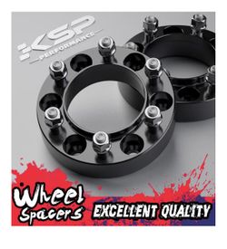 KSP 1.25 inch Wheel Spacers for Tacoma 4Runner Tundra Fj Cruiser