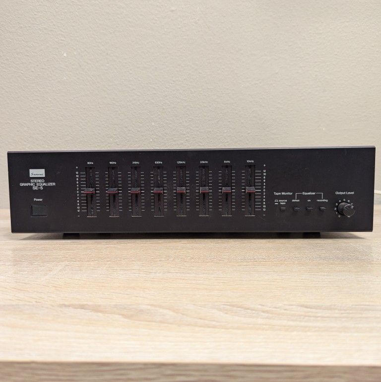 Sansui SE-5 Stereo Graphic Equalizer
