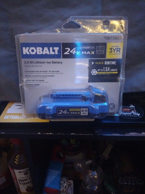 KOBALT 24v Max Battery
