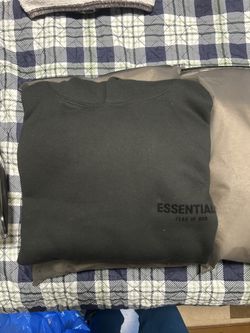 Black Essential Hoodie (S)