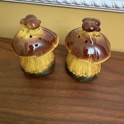 Never used Vintage Salt and Pepper shakers