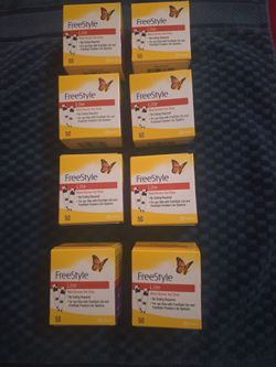 50ct Freestyle Lite Glucose Test Strips