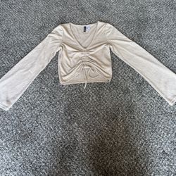 H&M Tan Crop Top