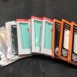  iPhone 7/8 Plus Assorted Cases Screen Protectors  (9 Included)