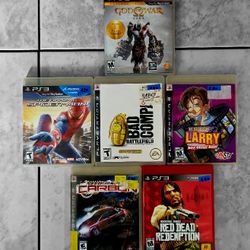PlayStation 3 Games – $20–$30 Each 
