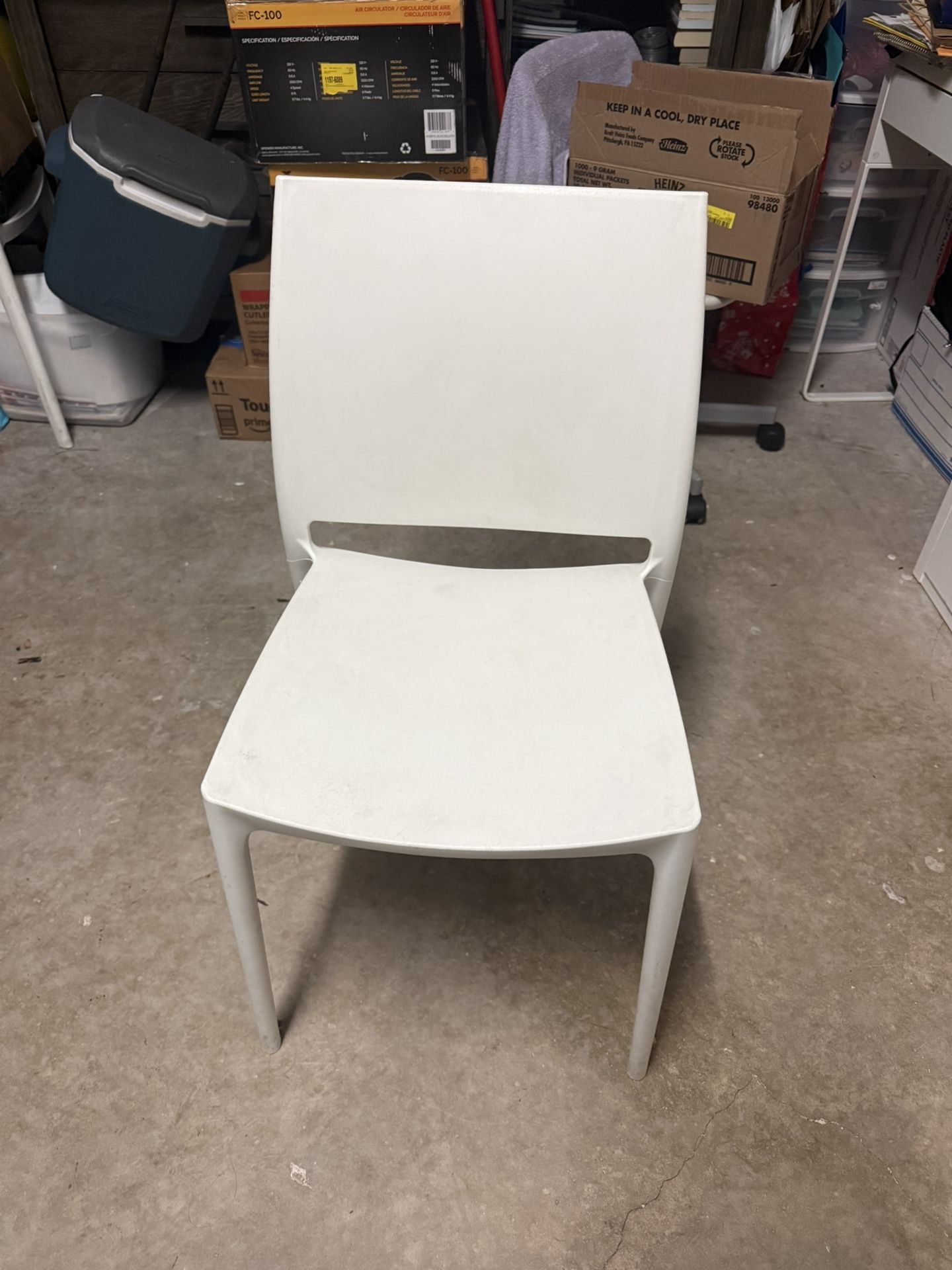 White chair
