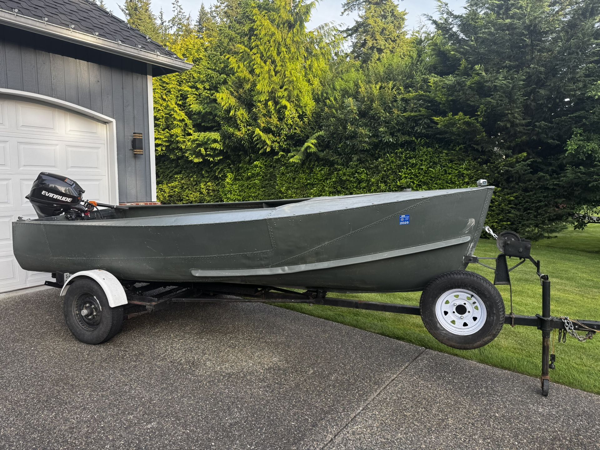 Boat With Engine