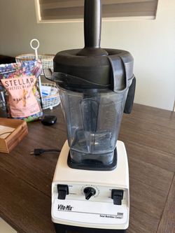Licuadora Vitamix trabajando