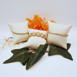 Set of 3 Gold-Tone Bracelets
