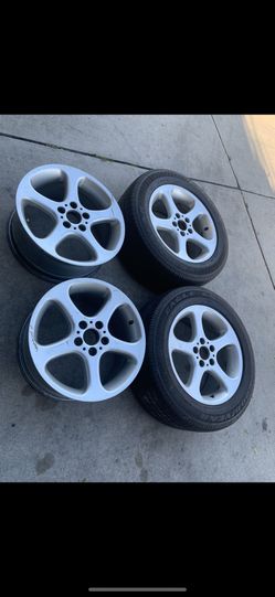 4 — 255/55r18 5x120 5x4.72 Stock Bmw X3 X5 Wheels Rims Tires!!!!!!!
