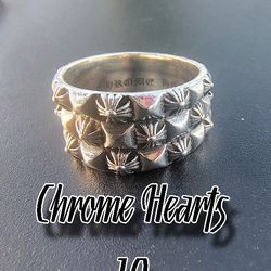Chrome Hearts Mens Ring Size 10