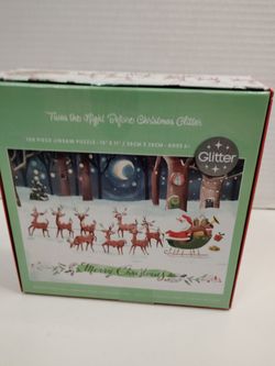 'Twas the Night Before Christmas Glitter Puzzle