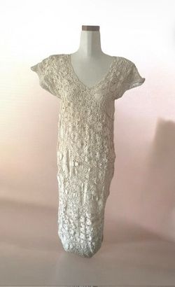 Off white long dress