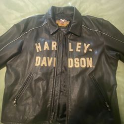 Harley Davidson 100 Year Anniversary Leather Jacket