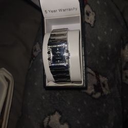 Omega Constellation Steel Diamond Bezel Watch Authentic With Original Box 