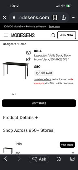 IKEA desk table