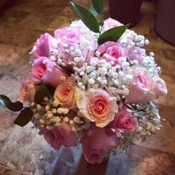 Wedding floral arrangements