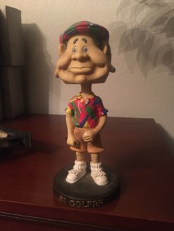 #1 golfer bobble head