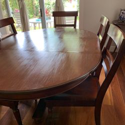 Dining Set / 6 Chairs 1 Table Pieces/ Set Comedor 