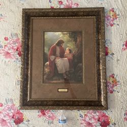 Greg Olsen "In His Light" - Beautifully Frame and Hand Signed - Art of Jesus
