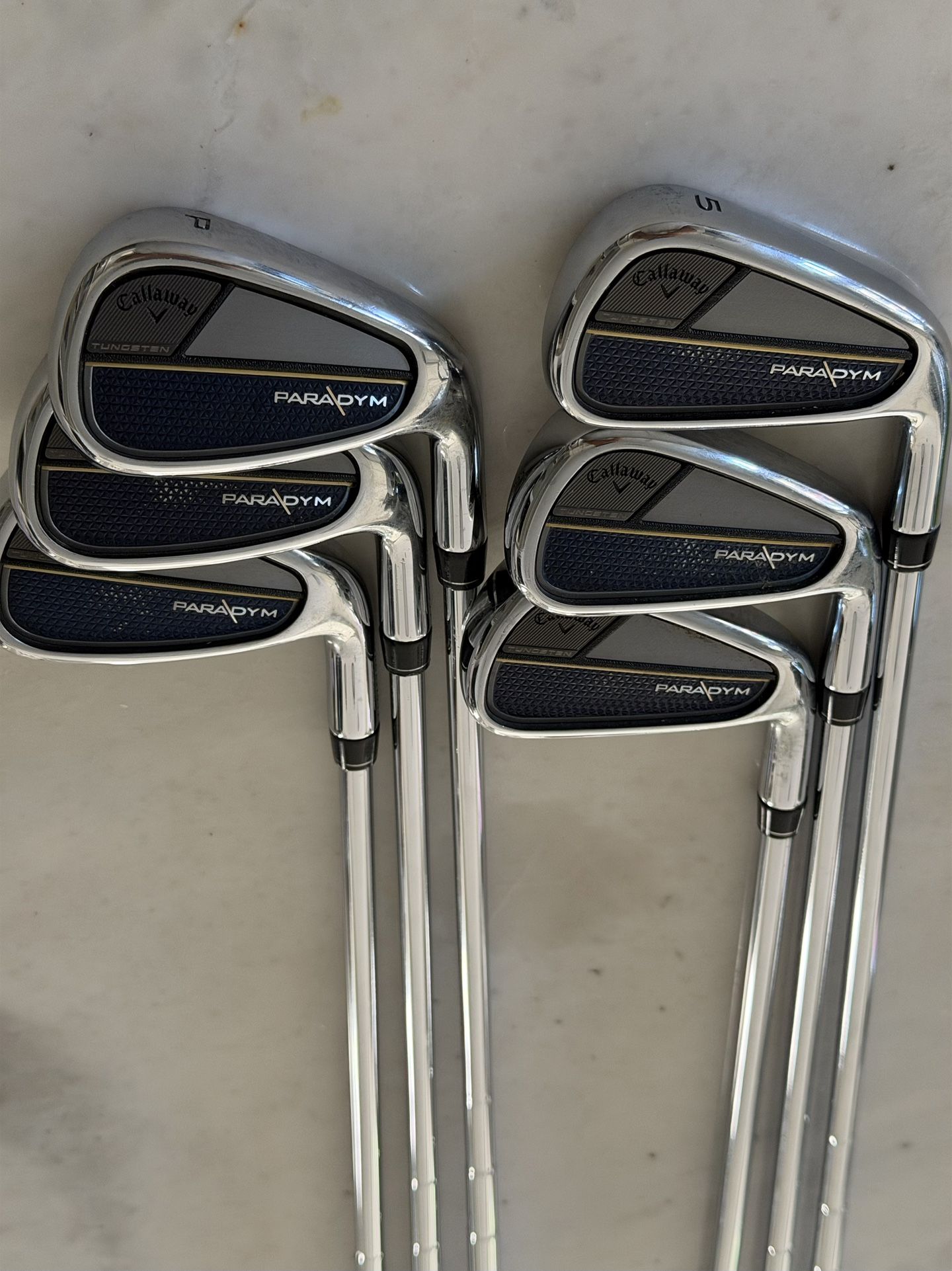 Gently Used Callaway Paradym Iron Set (5-PW)