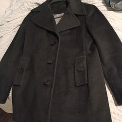 Calvin Klein Black Wool Jacket