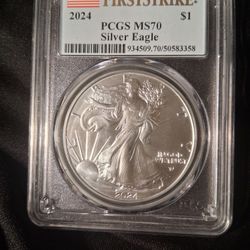 2024 PCGS MS70 Silver Eagle