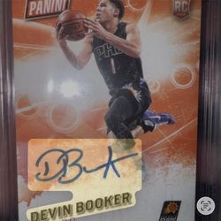 Devin Booked Signed Rookie Card
