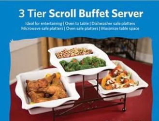 3 Tier Buffet Server