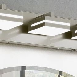 Modern Dimmable LED 3-Light Bathroom Light