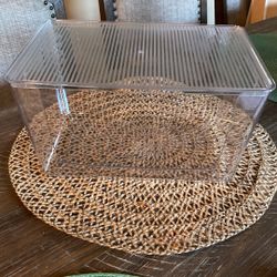 X-Large Stackable Plastic Garbage Bag Holder/ E xtra Grande Para Bolsas De Basura 