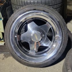 Datsun 6 lug Full cm y Polish cm ed 15x8 Reverse Wheels & Tires