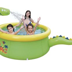 New kids dinosaur spary pool