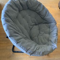 Gray Foldable chair 