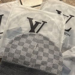 All Grey Lv Beanie 