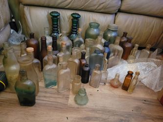 Over 40 Vintage Bottles