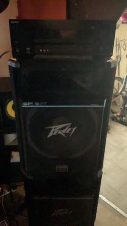 Peavy 15 inch speakers  SP 5 XT