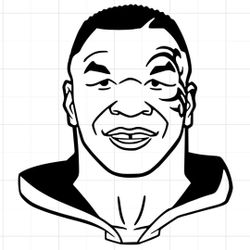 Mike Tyson decal sticker