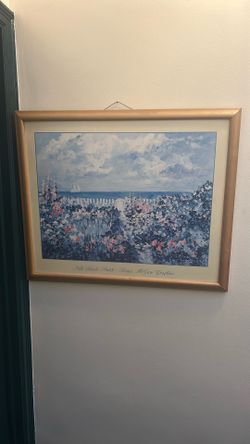 Nell Revel Smith Vintage Framed Poster Print Rare