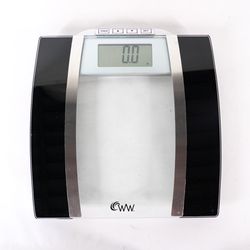 Conair Weight Watchers Scale Glass Digital WW707 - Works, Batteries Not Included