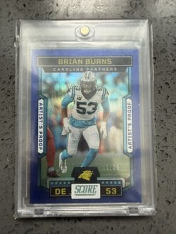 Brian Burns Football Card /35