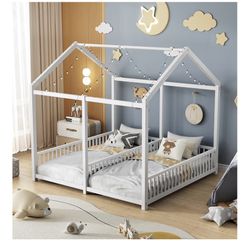 Double Montessori Floor Bed