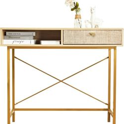 33" Console Table with Drawers-ASSEMBLY REQ 